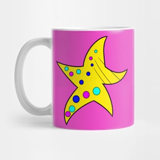 Golden Starfish Mug